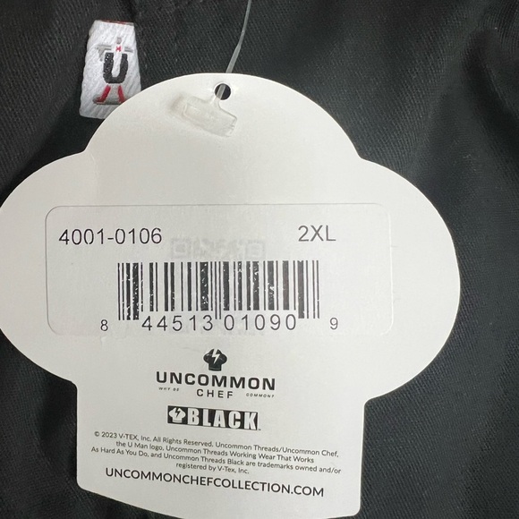 Uncommon Threads Women's Baggy Chef Pant Size 2XL - Picture 5 of 7